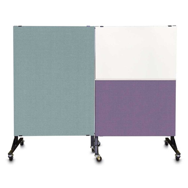 Sliding Door Indoor Enclosed Corkboard, 4